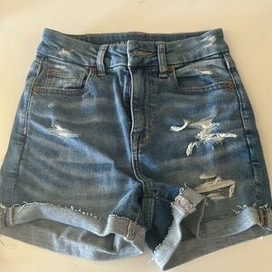 american eagle jean shorts
